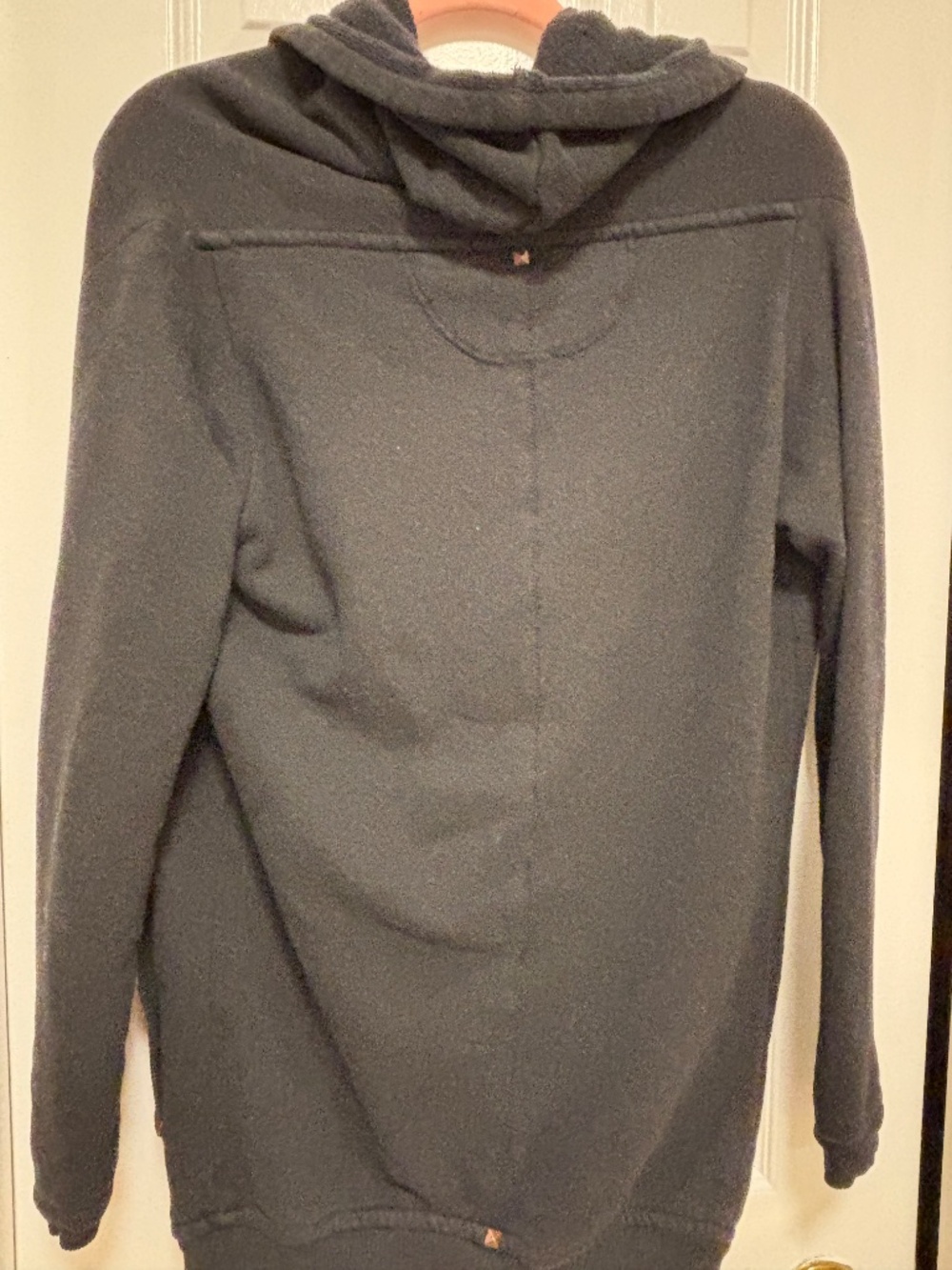 Wilfred Free by Aritzia Rousseau Studded Hooded Cardigan Jacket – Black – Size S - Picture 6 of 10